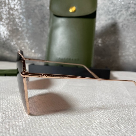 Longchamp Gold Metal Butterfly Sunglasses - Picture 4 of 6